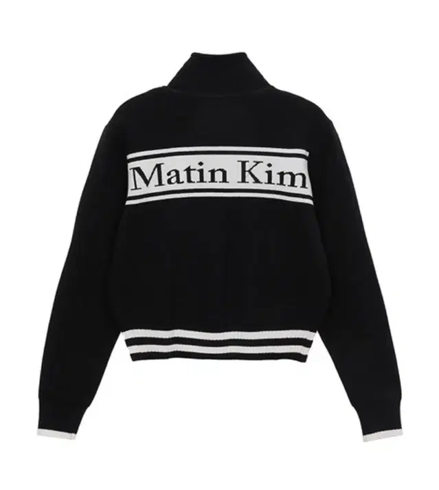 [Matin Kim] SPELL POINT STRIPE KNIT CARD