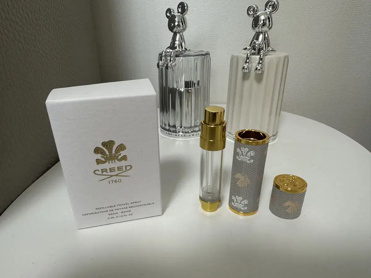 Creed Atomizer Beige & Gray [New]