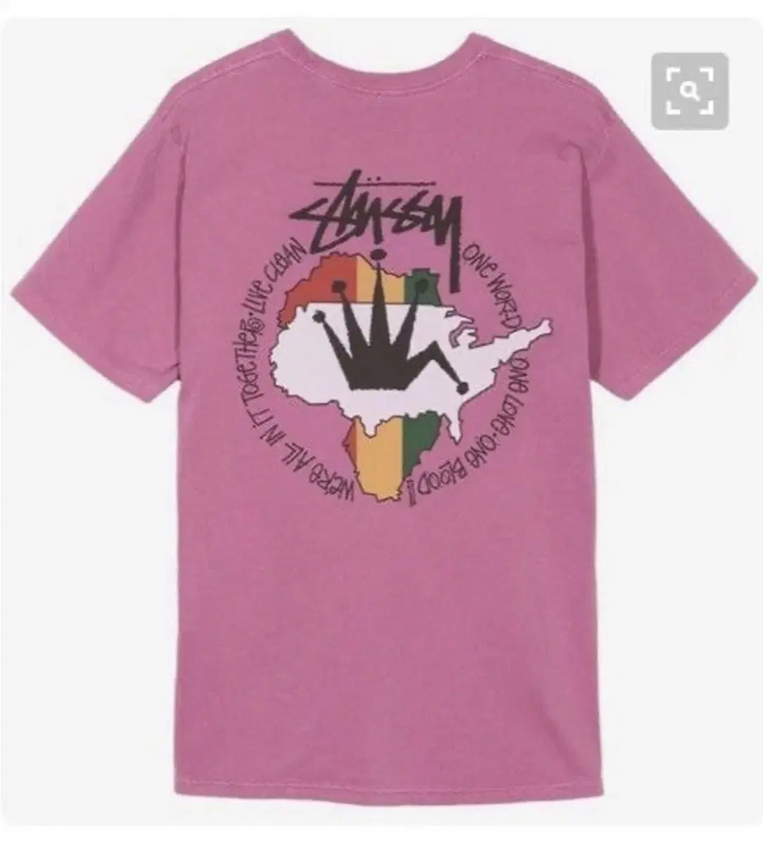 [L] Stussy One World Vari T-Shirt