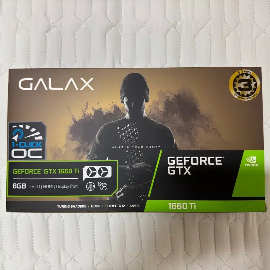 갤럭시 galax gtx 1660 ti black d 그래픽카드