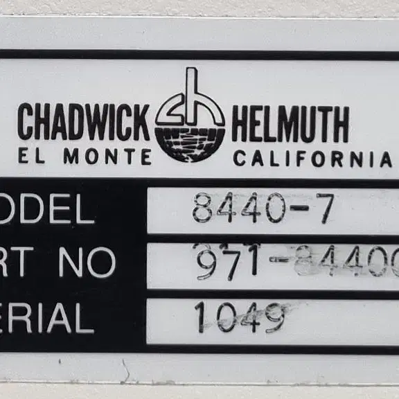 Chadwick Helmuth STROBEX 8440-7.