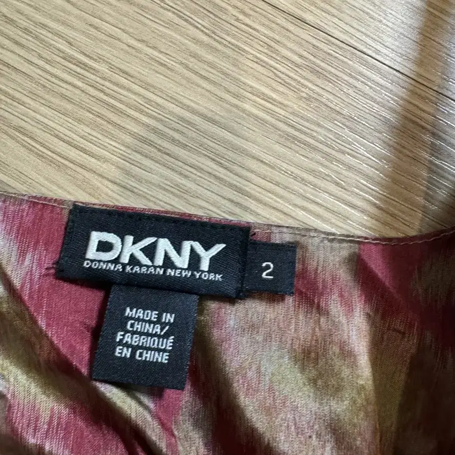 DKNY 디케이앤와이 실크 원피스