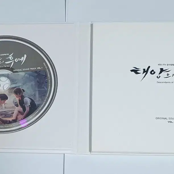 태양의 후예 OST Vols 1  사운드트랙 앨범 시디 CD