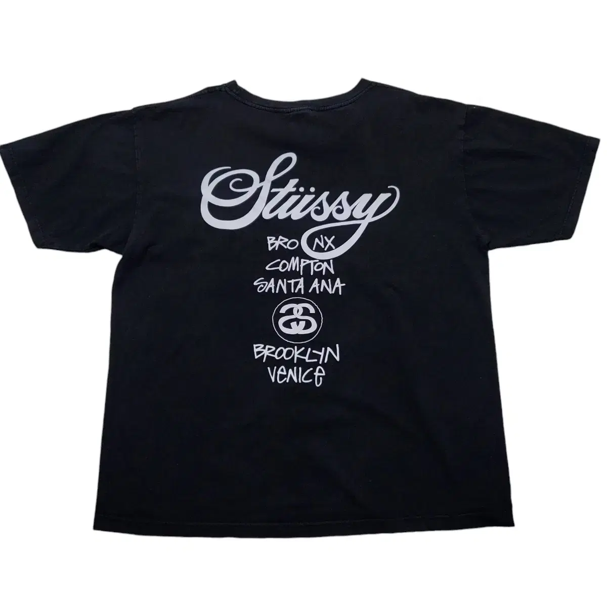 (XL) 90s 스투시재팬 스투시월드투어 스투시반팔 stussy