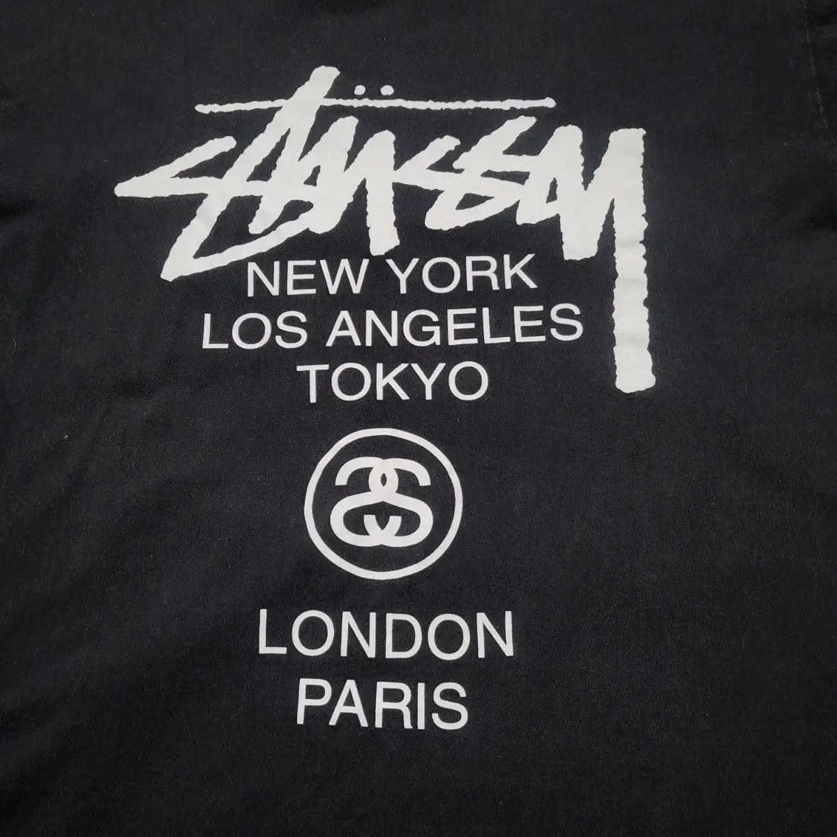 (XL) 90s 스투시재팬 스투시월드투어 스투시반팔 stussy