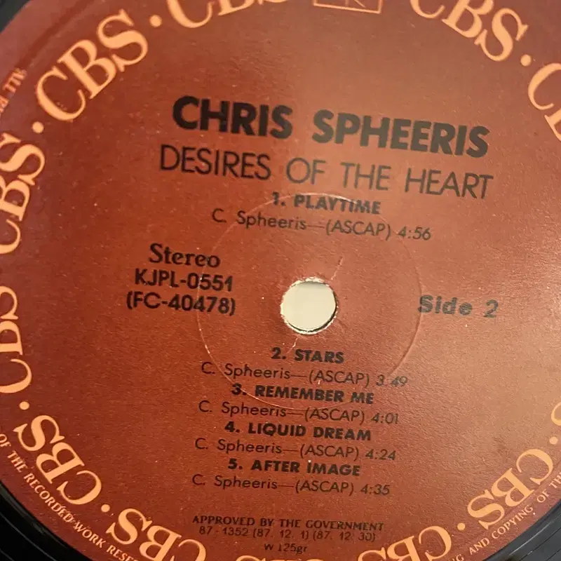 CHRIS SPHEERIS LP / AA4236