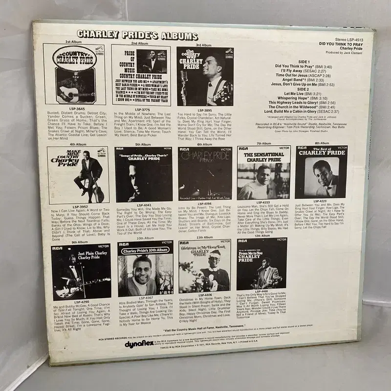 CHARLEY PRIDE LP / AA4250