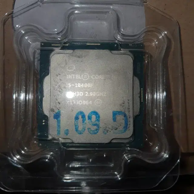 i5-10400F CPU 쿨러별도 5개가능