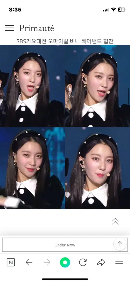 Primote headband by Itzy Ryujin,Red Velvet Jo,Sullyoon