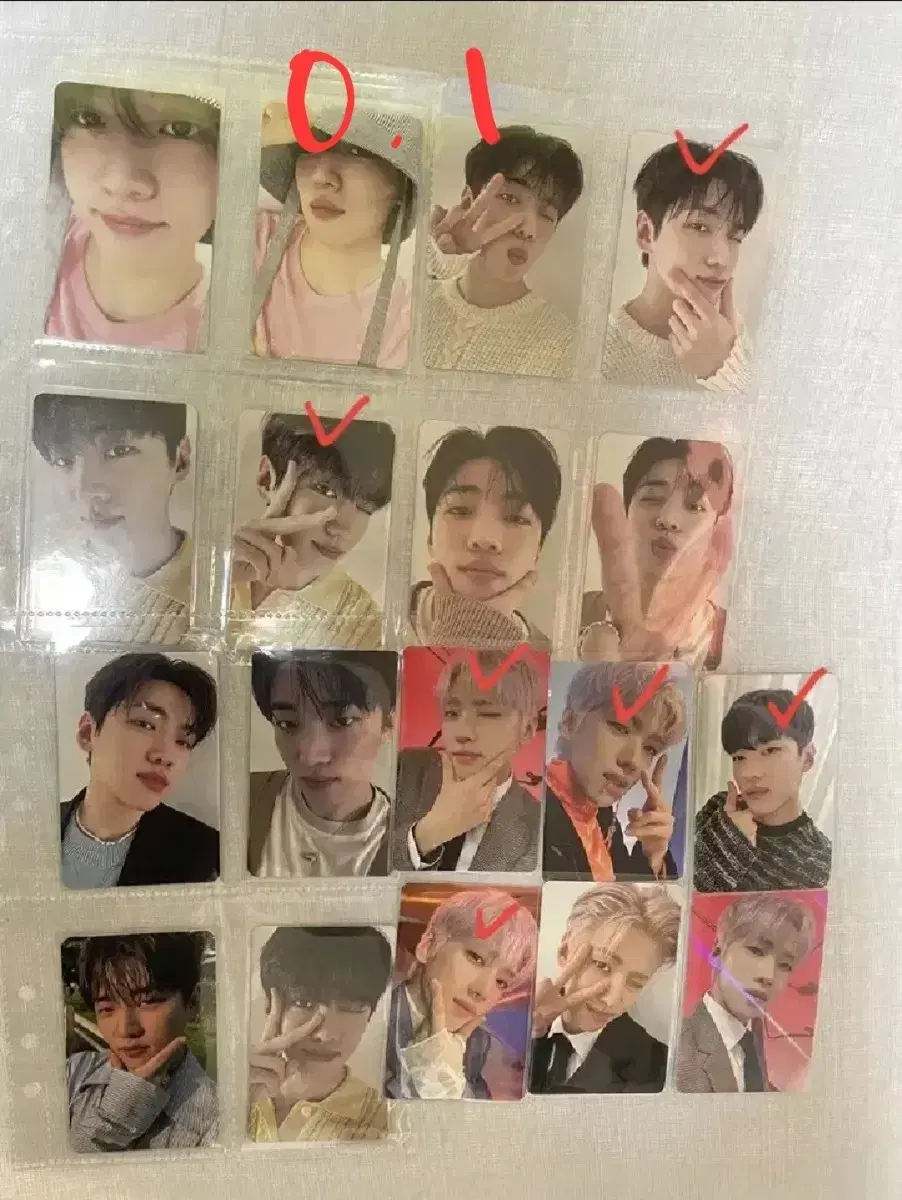 Jae Chan photocard (some unreleased photocards)