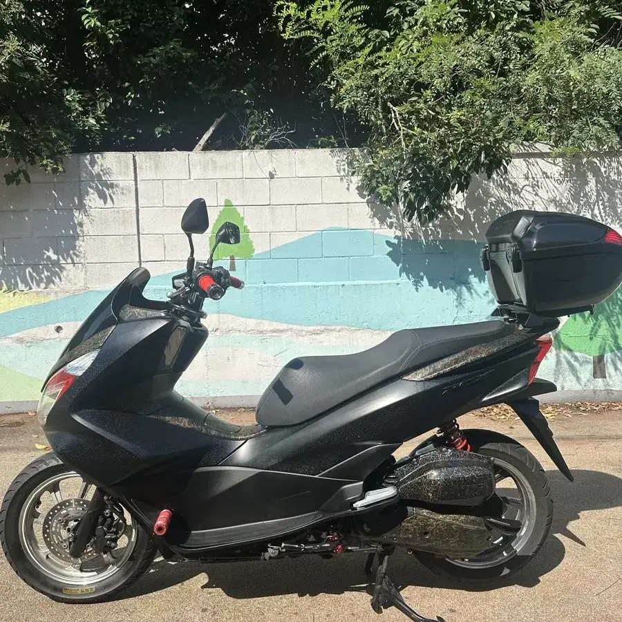 부산 커스텀 pcx125 짧은키로수