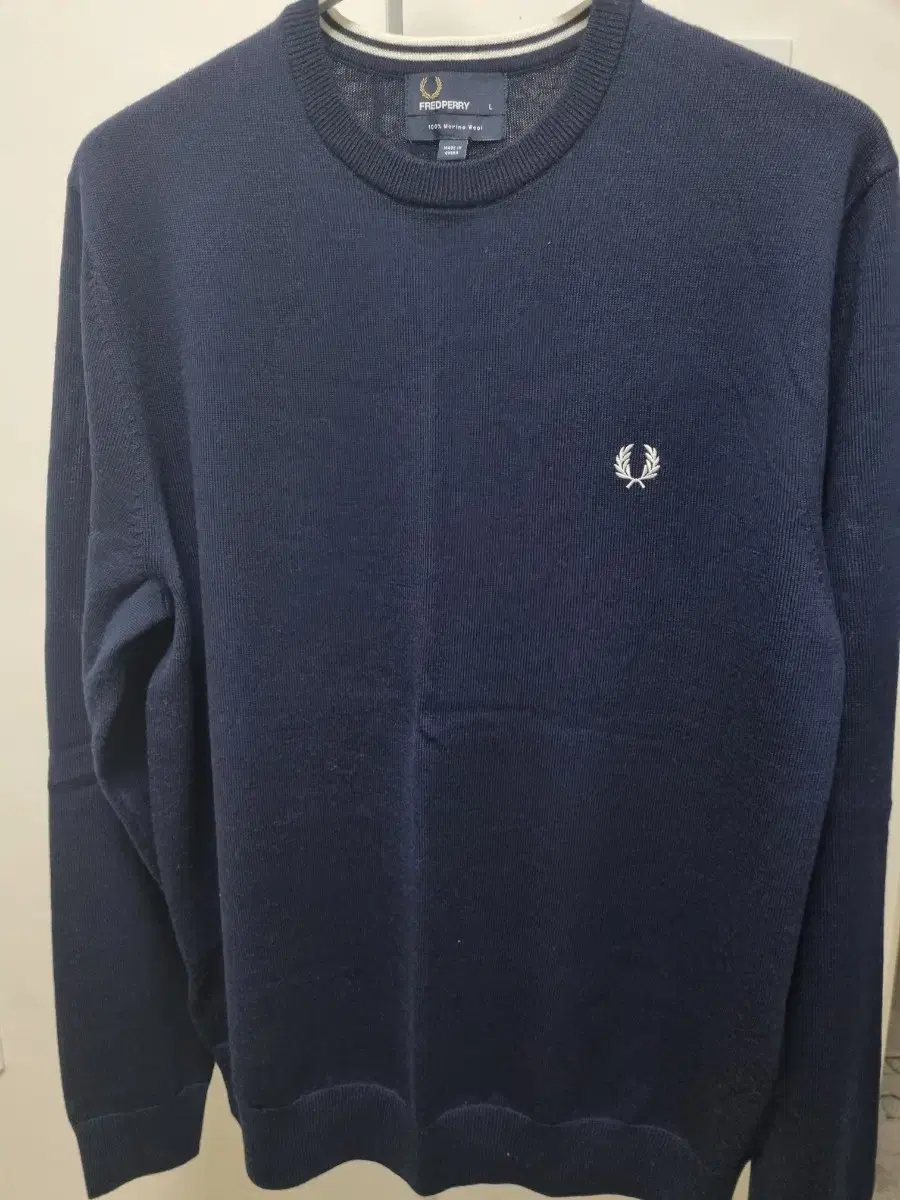 (NEW) Fred Perry Wool Knit Sweater