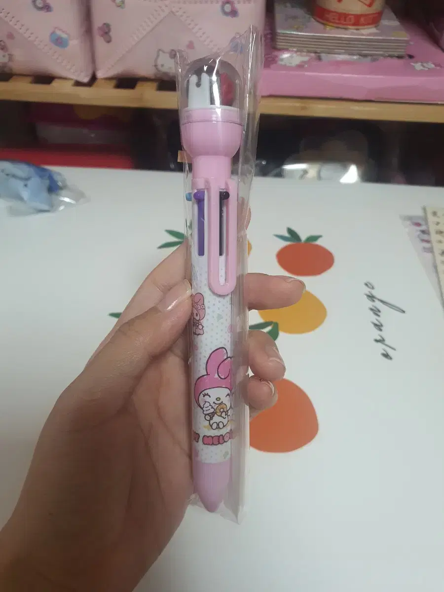 My Melody 6-Color Ballpoint Pen