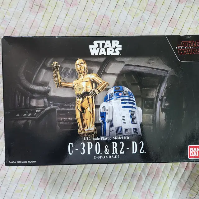 반다이 스타워즈 프라모델 1/12 C-3PO & R2-D2