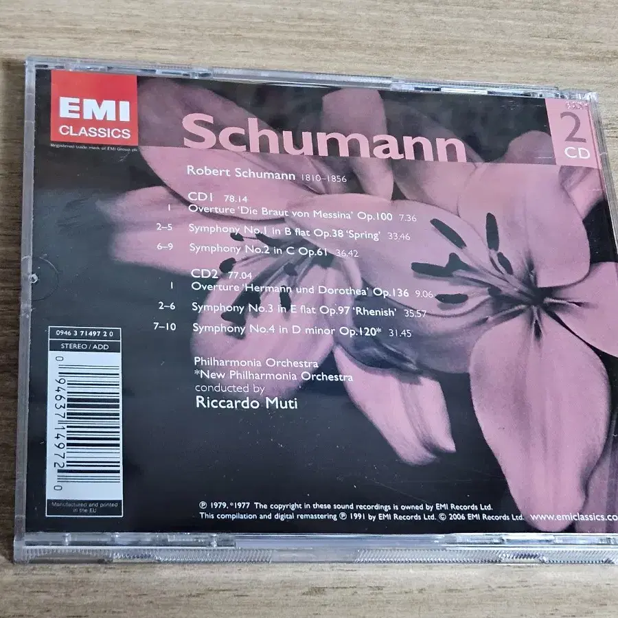 Schumann: Symphonies 1-4, Overtures - Mu