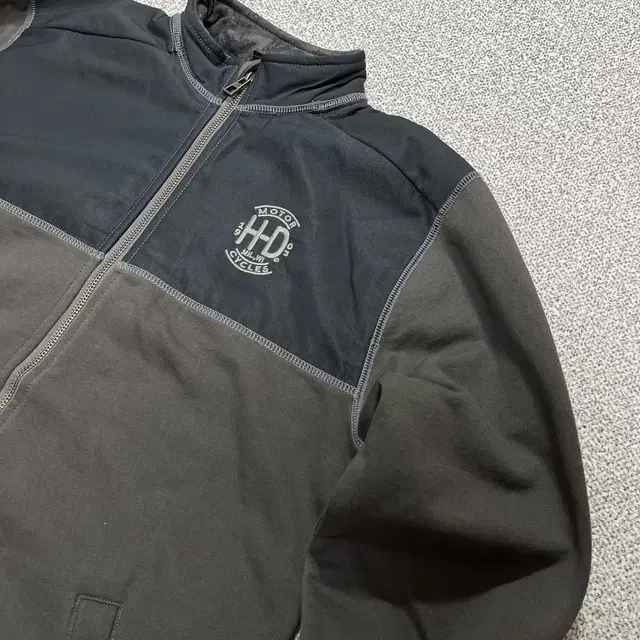 Harley-Davidson Full-Zip Colorblock 할리