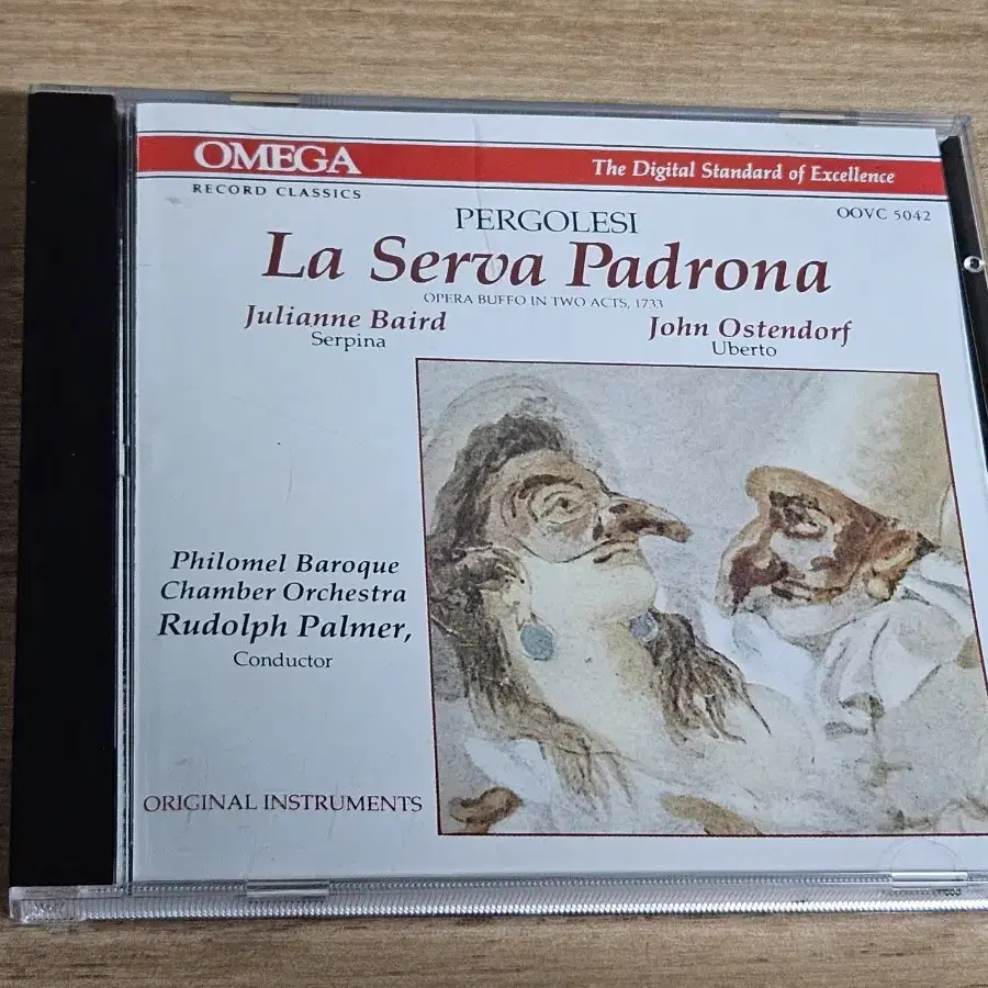 Pergolesi: La Serva Padrona - Palmer (CD