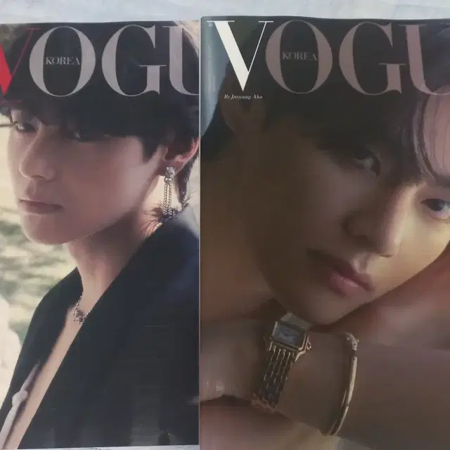 방탄 뷔 보규vogue 잡지 판매