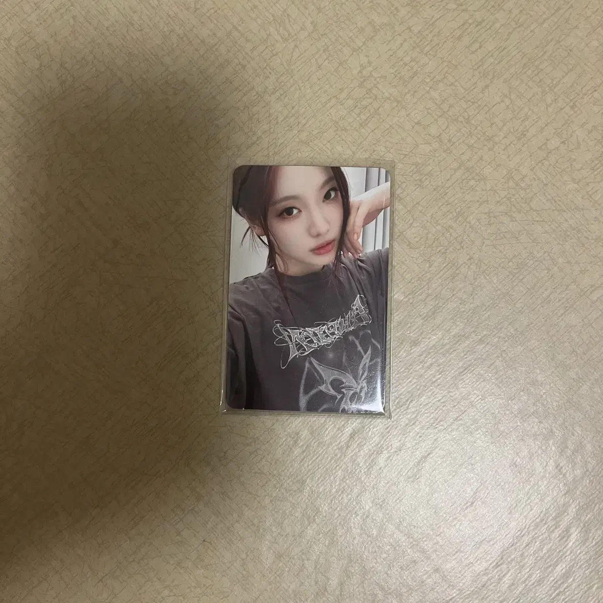 Aespa ningning Armageddon pop up T-shirt unreleased photocard photocard