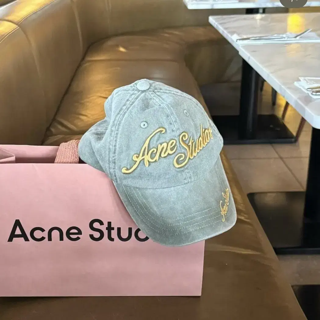 Acne-studio 아크네스튜디오 24ss 빈티지 로고 볼캡