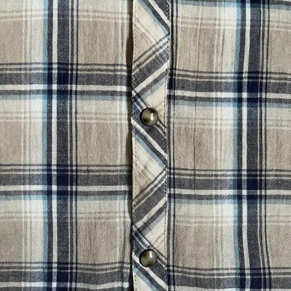 Obelisk Patch Embroidery Check Shirt