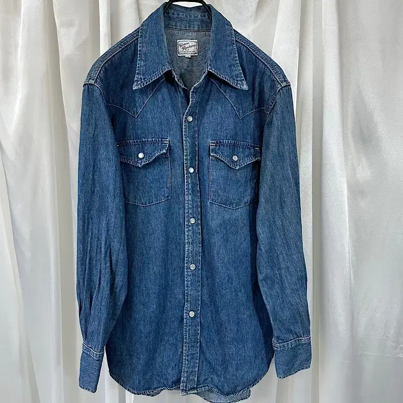 BIG JOHN denim shirt (m)