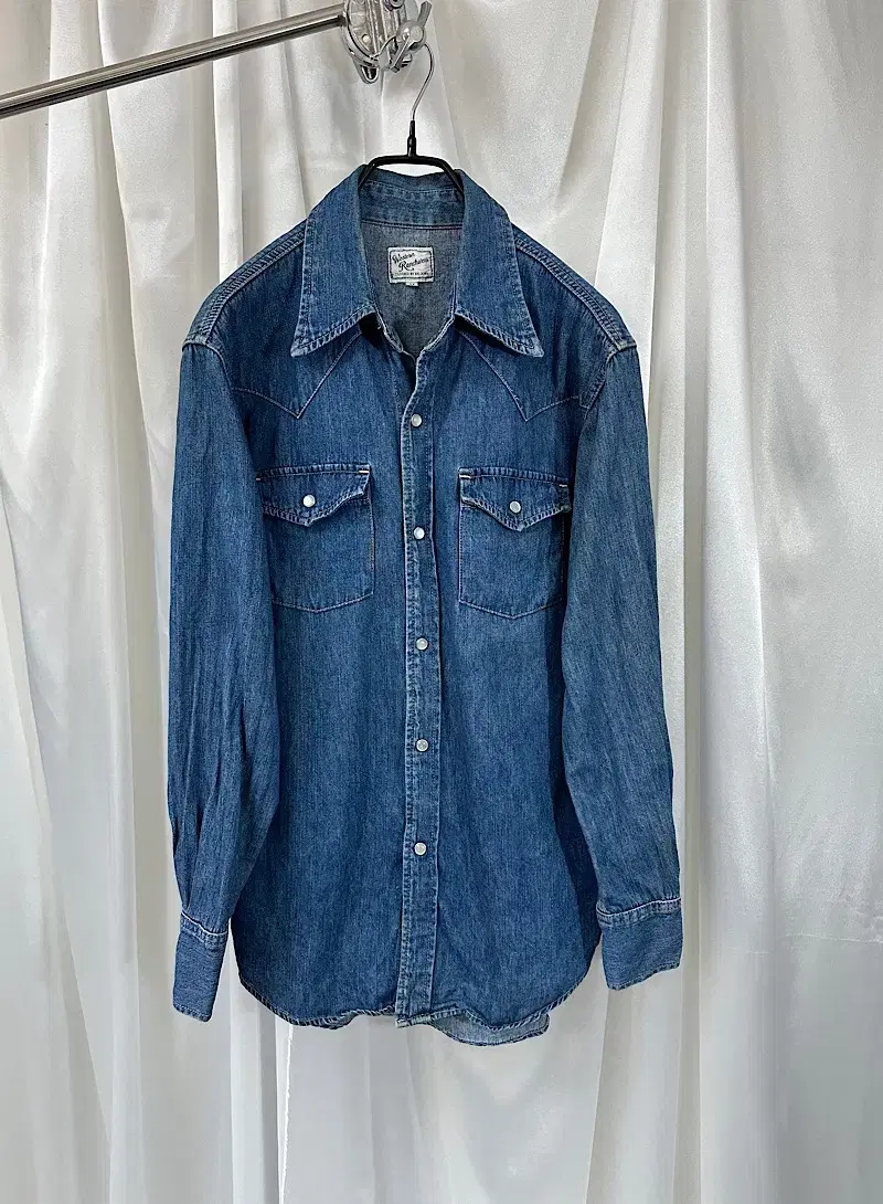 BIG JOHN denim shirt (m)