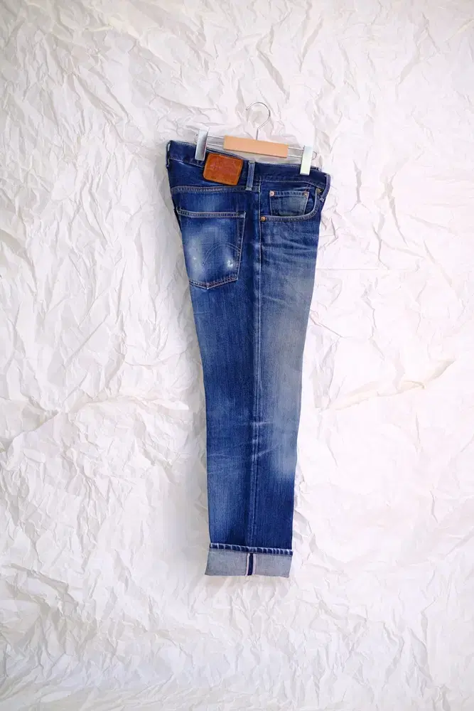 Levis 502 Selvedge Wash Denim