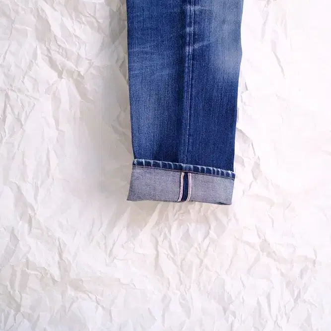 Levis 502 셀비지 워싱 데님