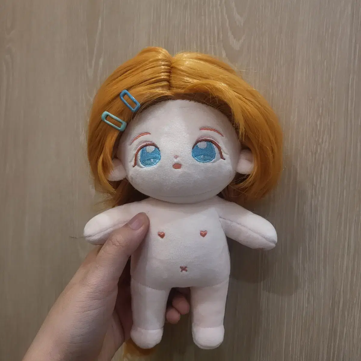 무속성 솜인형 20cm 드레스 리본