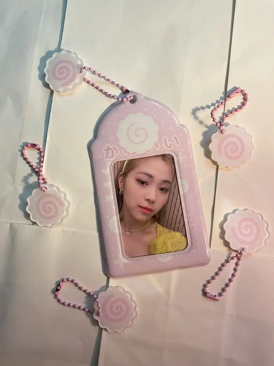 Pink Oden photocard holder [2color]