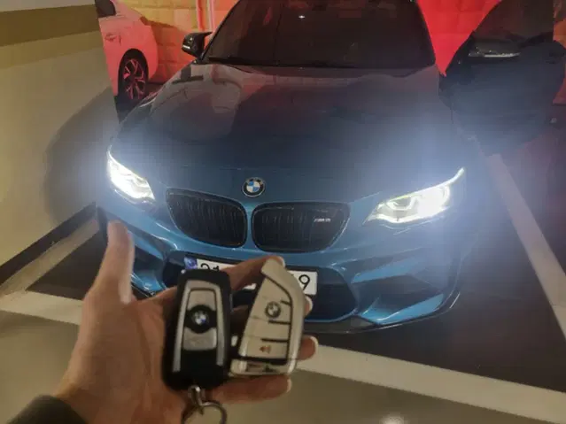 BMW 3/5/7시리즈 구형 자동차키를 신형 스마트키로 업그레이드 개조