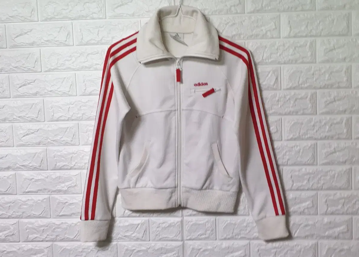 Adidas Japan White Jersey Training Zip Up sells