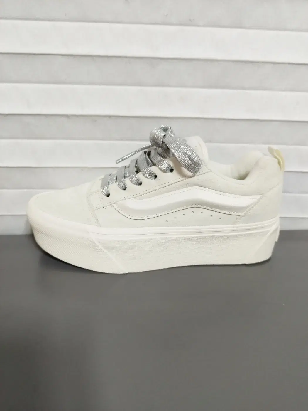 240mm vans knu stacked platform sneakers