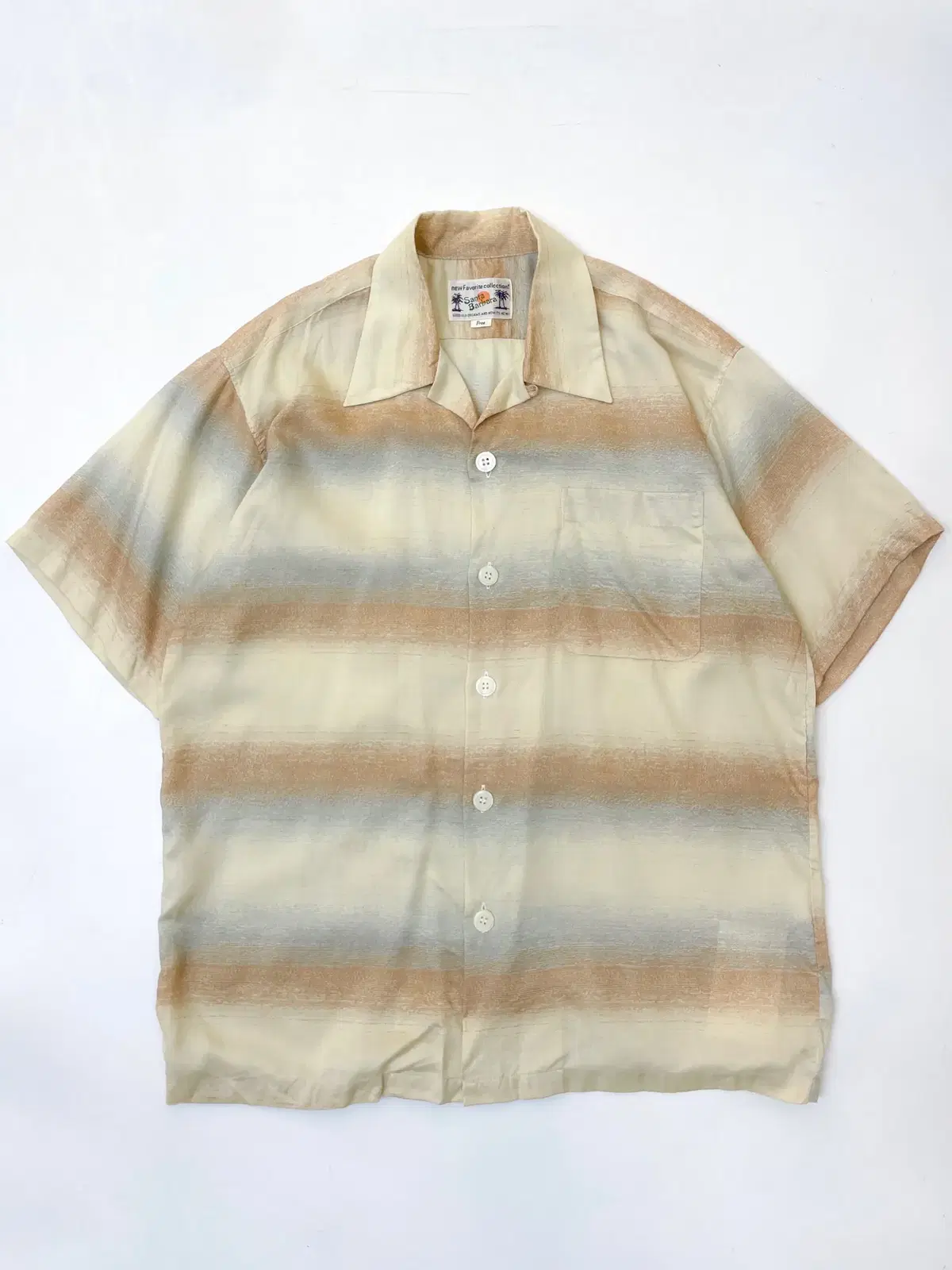 Santa Barbara 90s Aloha Rayon Shirt