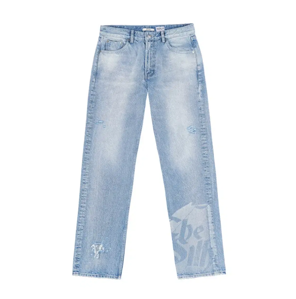 etce / laser washed denim / 33