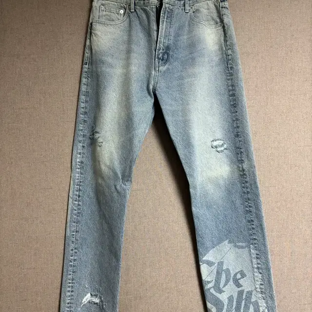 etce / laser washed denim  / 33