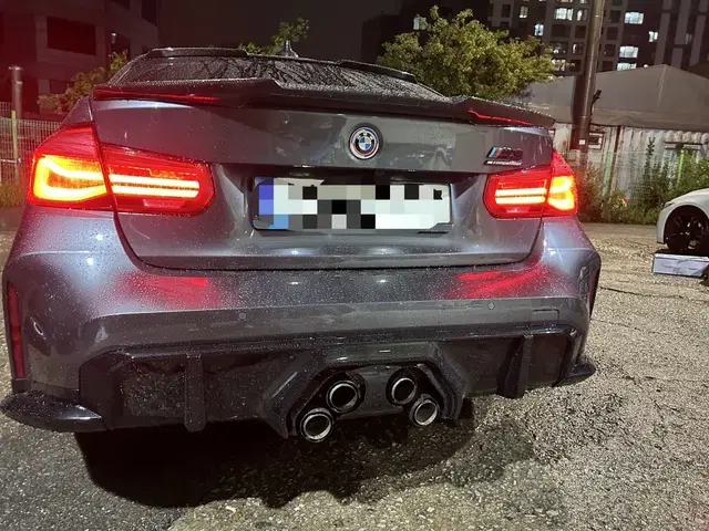 bmw f30 전용 신형 m3 g80 바디킷 배기까지