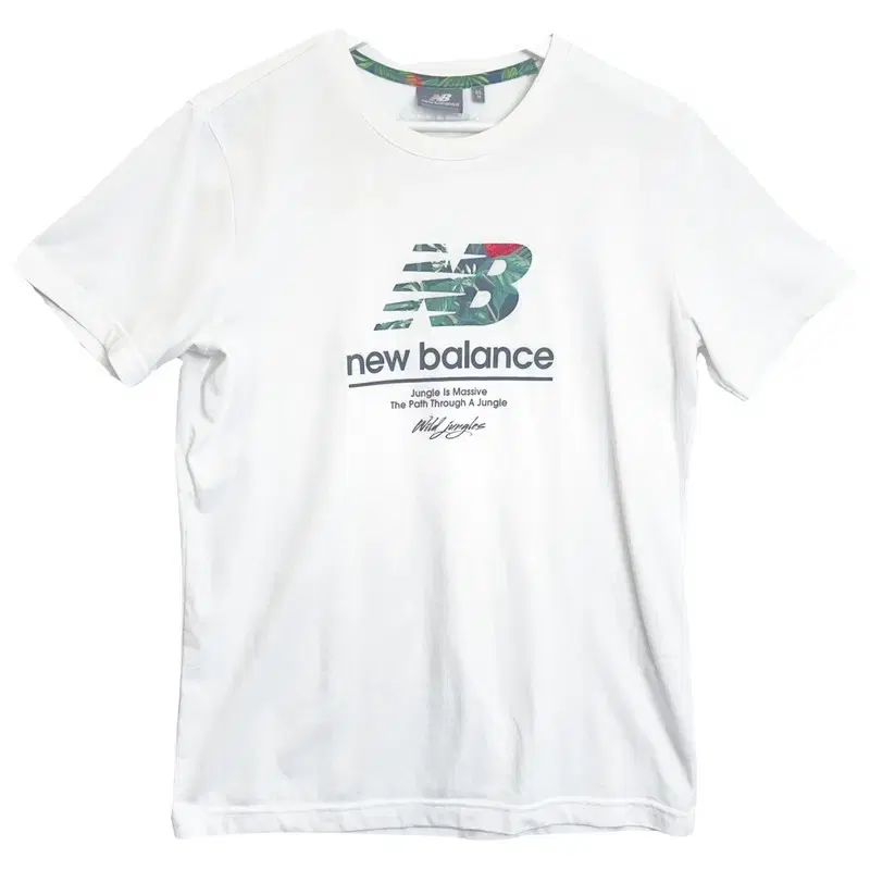 New Balance Printed Short-Sleeved Tee | M White/4-0813-017