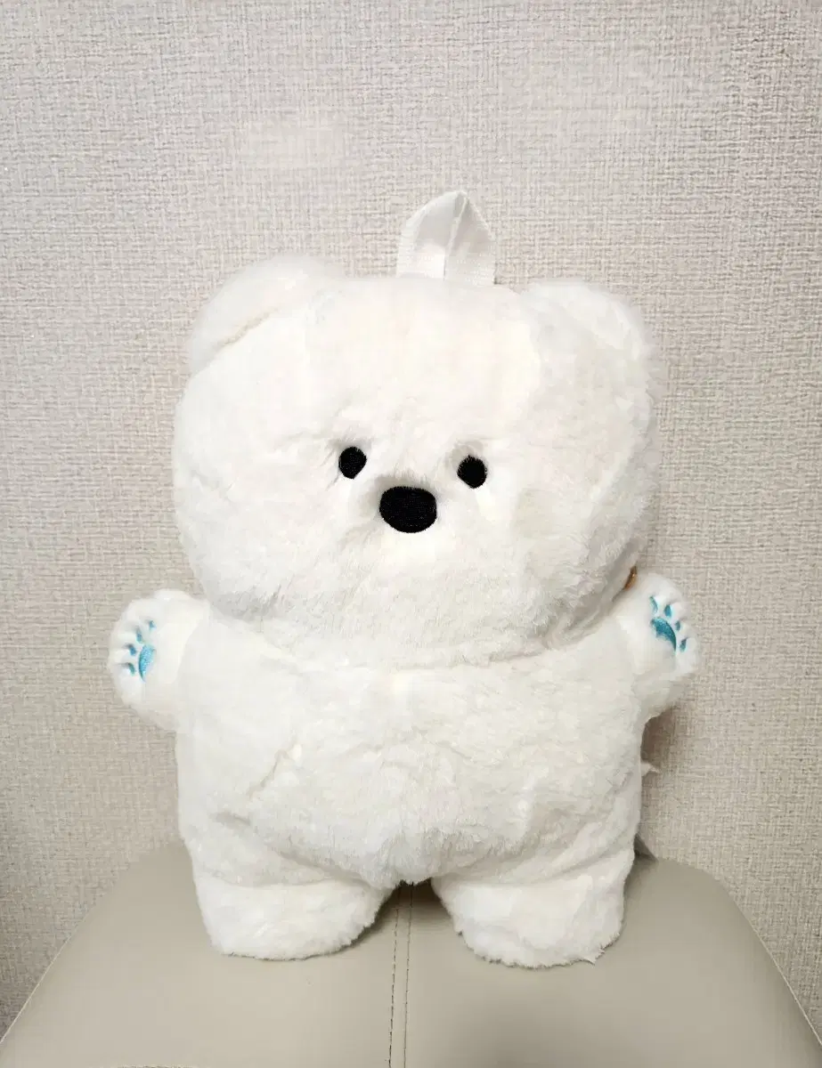 <솜뭉치 곰인형 백팩>위베어베어스 We Bear Bears 싯팅30cm