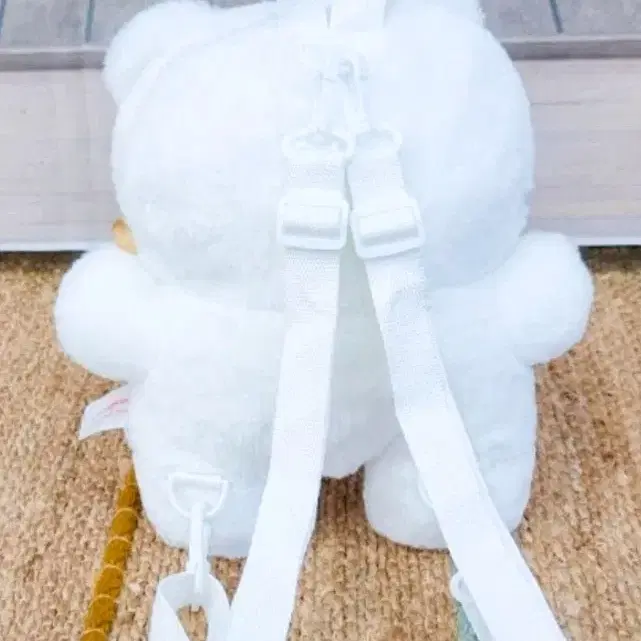 <솜뭉치 곰인형 백팩>위베어베어스 We Bear Bears 싯팅30cm