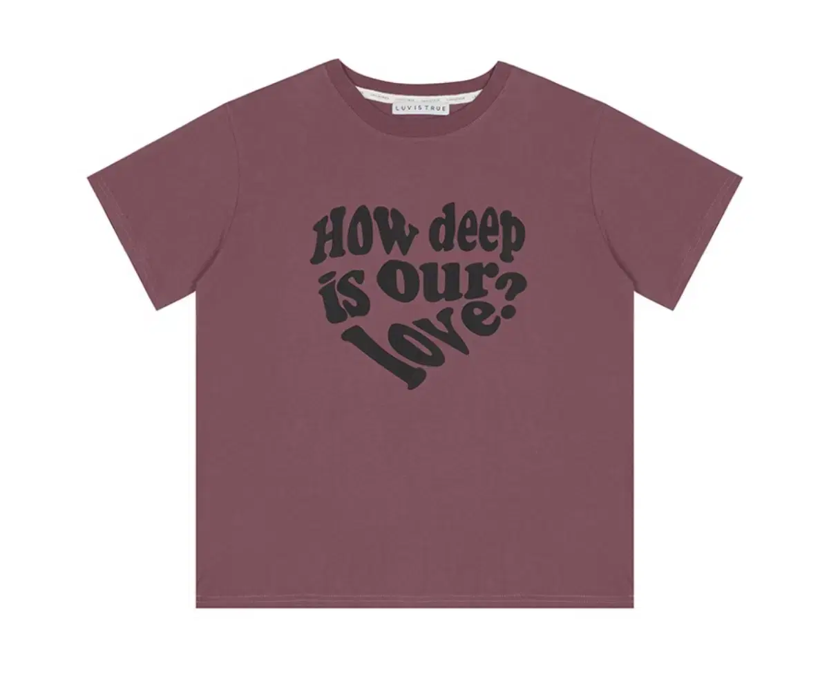 무신사스토어 러브이즈트루 IN LOVE TEE (PINK)