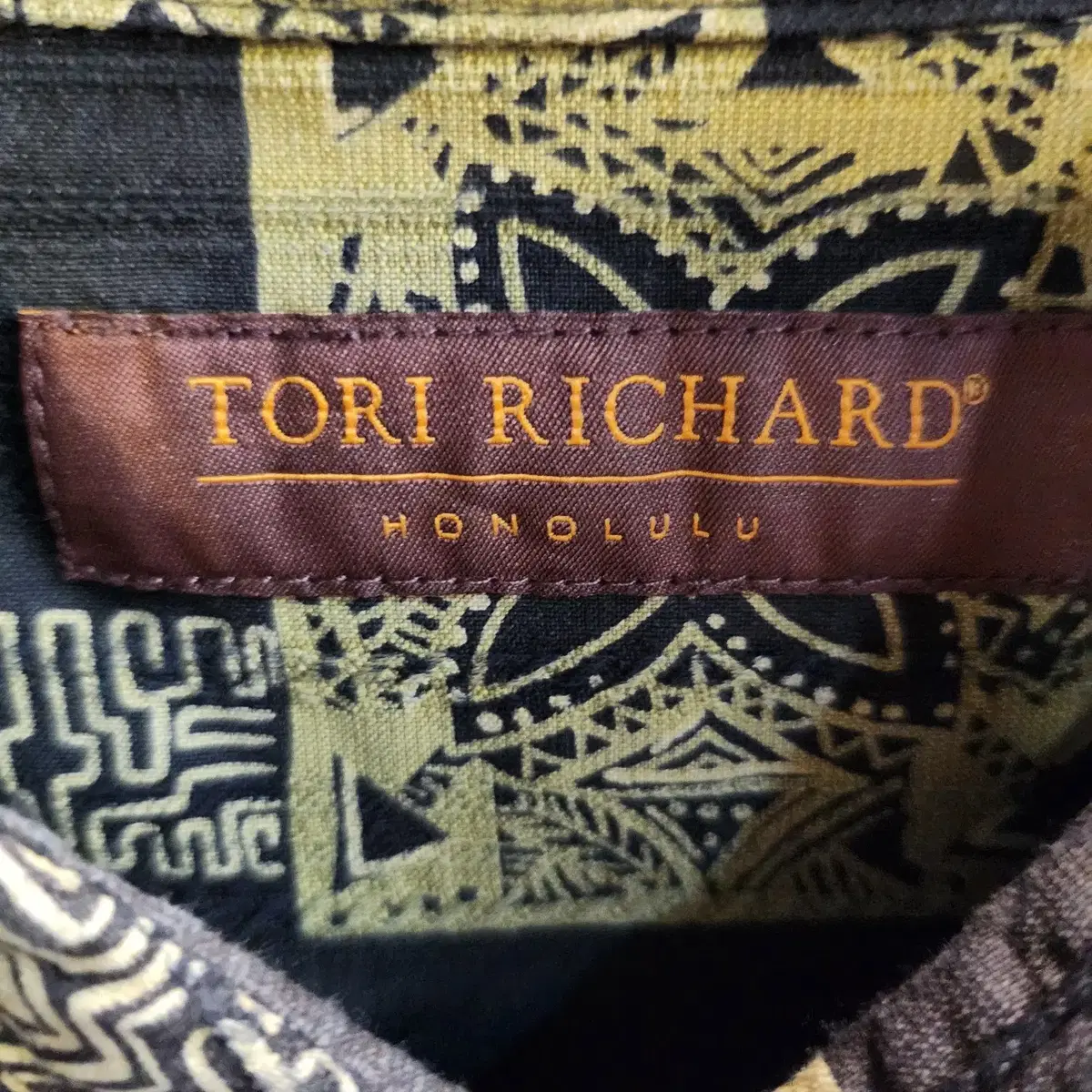 TORI RICHARD 하와이안 셔츠