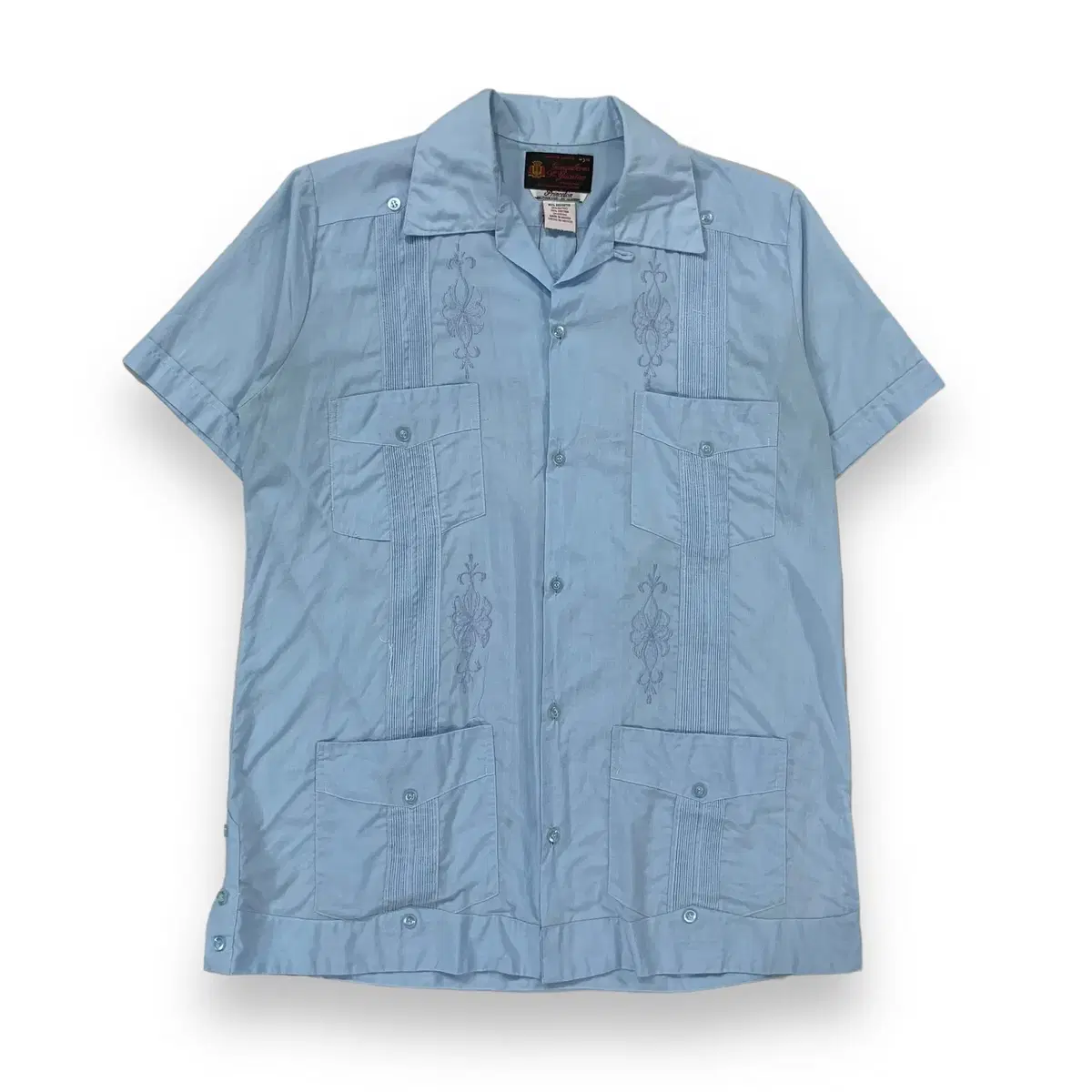 Guayabera Pocket Short Sleeve Shirt