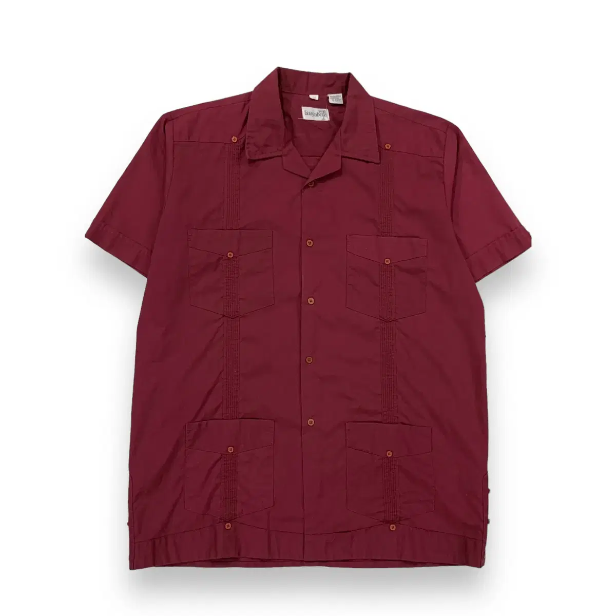 Guayabera Cotton Short-Sleeved Shirt