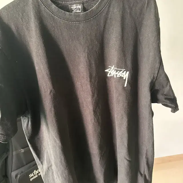 Stussy Fuzzy Dice T-Shirt Black