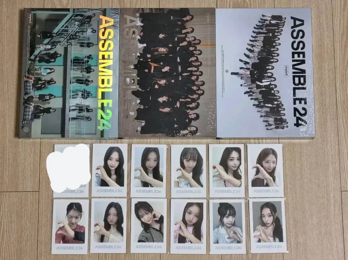 Triples Assemble24 sealed album+pre-order benefits pola