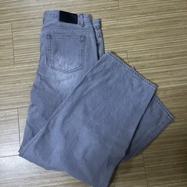 라벨 아카이브 curved jeans light grey 5사이즈