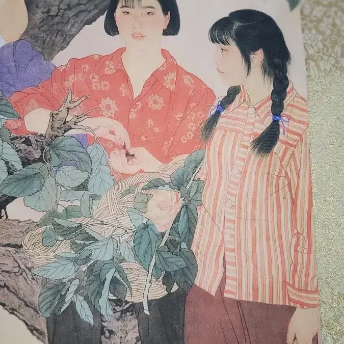 그림43 전사 족자 불화 탱화 중국그림 부처님 불상 산수화 탕카 불교