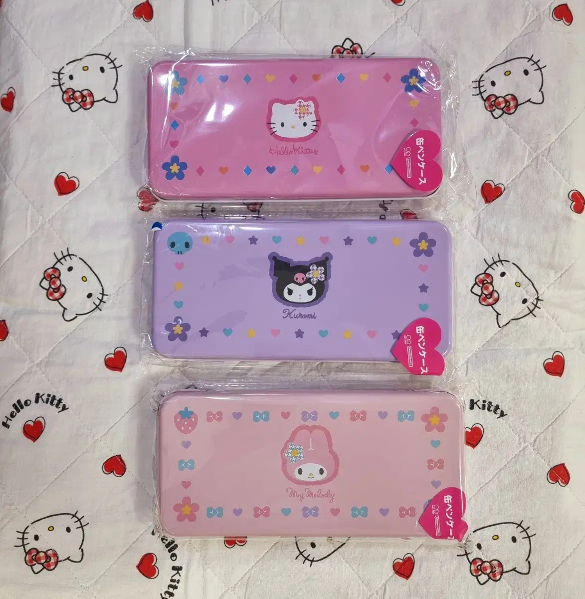 Sanrio Y2K Tin Pen Case